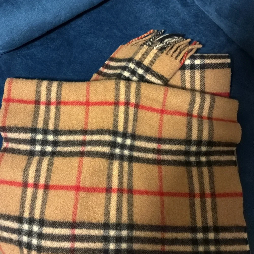 BURBERRY vintage  NOVA CHECK lambwool  SCARF